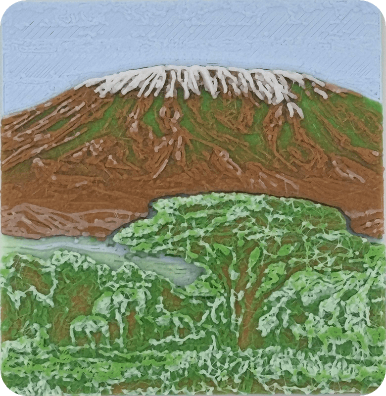 Kilimanjaro — 3D-Druck