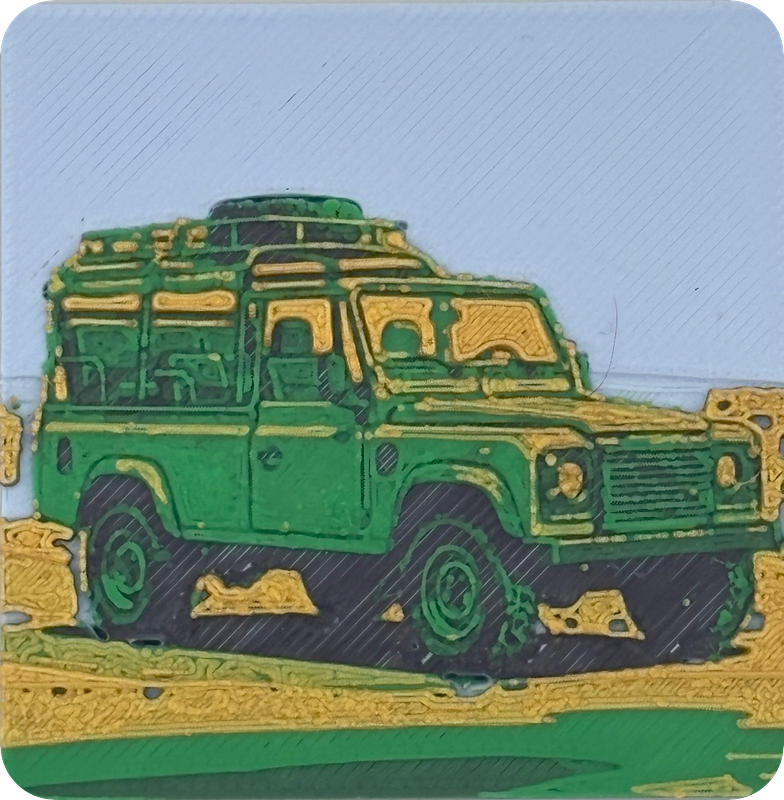 Safari-Geländewagen