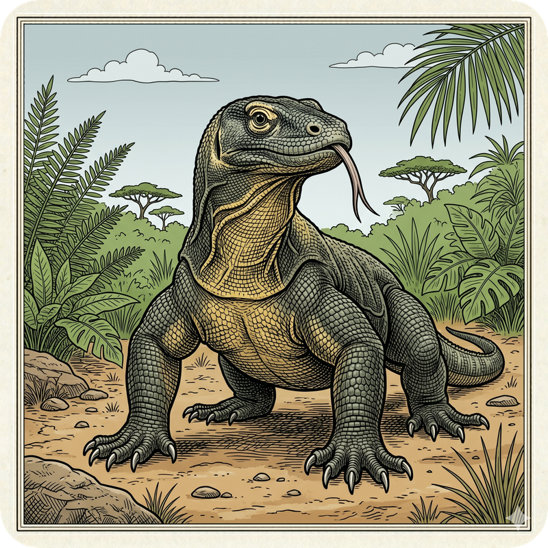 Komodo-Waran